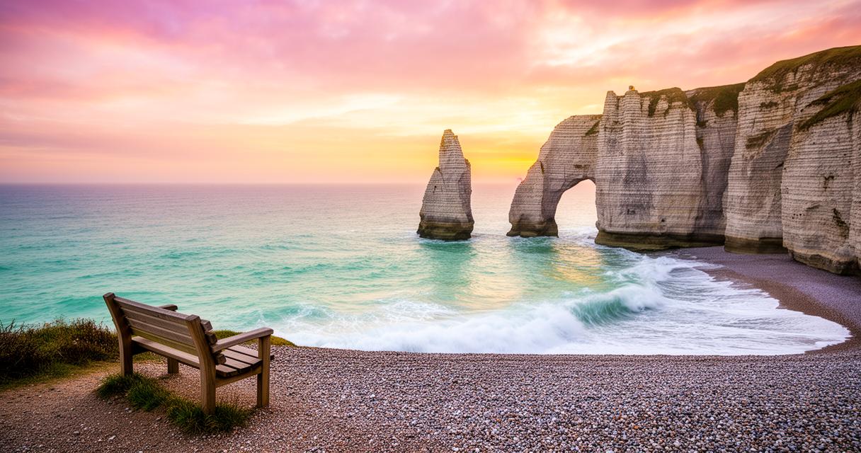 Offrez-vous un week-end romantique en Normandie, au bord de la mer : châteaux, tiny house et idées cadeaux pour les amoureux